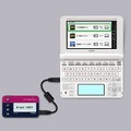 単語帳（EX-word with XC-U40）や検索した履歴を共有できる