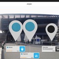 「junaio」アプリ画面イメージ