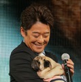 愛犬「パグゾウ」の登場でニンマリとする坂上忍