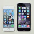 iPhone 5sとのサイズ比較