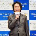 長塚圭史／WOWOW連続ドラマWで放送される「グーグーだって猫である」完成披露試写会