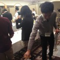 都度飲み干すわけではない。「第34回全国きき酒選手権大会」（10月24日）