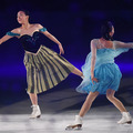 浅田真央と浅田舞(c)gettyimages