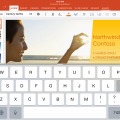 PowerPoint for iPadの画面