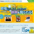 「ひかりＴＶ エコでポイントサービス」紹介ページ