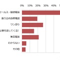 迷惑電話または詐欺電話の内容