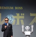 サントリーコーヒー『BOSS』新CM発表会