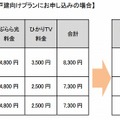 提供価格例（戸建向け）