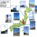 「グリーン基地局」（フィールド試験局10局および商用基地局11局）