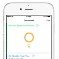 ResearchKitを活用したアプリ「Asthma Health」。ぜんそく患者向けの教育と自身のモニタリングを促進する