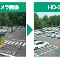 いわゆるアナログカメラの画像（左）と本製品に採用されている規格であるHD-SDIカメラの画像（右）の比較。高精細さがわかる（画像は同社サイトより）