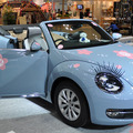 デコレーションされた「The Beetle Cabriolet」がお出迎え