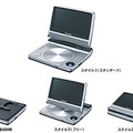 松下、視聴スタイルを変更可能な7型ワイド液晶搭載ポータブルDVDプレーヤー