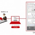 「LiveTalk」の利用イメージ