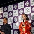 江戸ワンダーランド日光江戸村の代表取締役社長・ユキ　リョウイチと春香クリスティーン