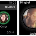 「Dingbel」Apple Watch画面