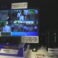 ソシオネクストのブースで行われていた「画像認識エンジン PCIe拡張ボード」のデモンストレーション