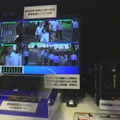 ソシオネクストのブースで行われていた「画像認識エンジン PCIe拡張ボード」のデモンストレーション