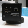 NCk-251の背面部。ネットワークインターフェースは10/100/1000Mbps Ethernet、ビデオ出力はHDMI×1、USB2.0×2。消費電力は最大22W