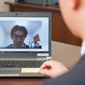 総務省での在宅テレワーク活用イメージ（マイクロソフトサイトより）