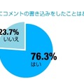 ブログや掲示板のコメント利用動向