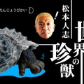 ガチャ「松本人志 世界の珍獣 第1弾」がリニューアルでAR技術を採用