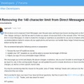 Twitter Developersブログでの発表