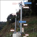 監視カメラや赤外線投光器を組み合わせた観測機器も設置されている（画像はプレスリリースより）