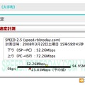 5GHzの11nでの実測値：下り52.26Mbps／上り72.26Mbps