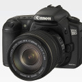 　キヤノンは、有効820万画素APS-Cサイズ（22.5×15.0mm）のCMOSを搭載し、毎秒5コマの連写が可能なデジタル一眼レフカメラ「EOS 20D」を9月下旬に発売する。
