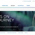Ericsson「Join us on the journey to 5G」ページ