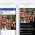 「Facebook Mentions」でのライブ配信イメージ