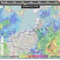 危険情報ナビの画面イメージ。全国の災害情報、該当地域の雨雲レーダー、避難所ガイドなどを集約して見ることができる（画像はプレスリリースより）