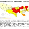 保健所管轄地域別の発生状況