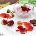 チアシードメニュー「SOY BEAN YOGURT WITH CHIA SEEDS＆FRUITS」