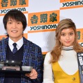 千原ジュニア、ローラ【写真：竹内みちまろ】