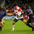 ラグビーワールドカップでの五郎丸選手　(c) Getty Images