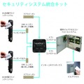 今回発表された電子錠システムにおいてシステムを統合する役割を担うキットの運用イメージ図。中央にあるのが「EA-A01」（画像はプレスリリースより）