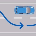 自動走行で可能になる機能「低速車両の自動追い越し」