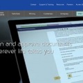 「DocuSign」サイトトップページ