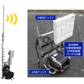 必要な場所に運んでWi-Fi環境を構築することができる「おくだけWi-Fi」。背負子式で総重量が7.5kgということも1人でも持ち運ぶことが可能だ（画像はプレスリリースより）