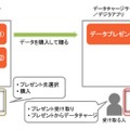 「データプレゼント」利用イメージ