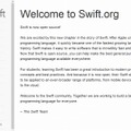 「Swift.org」サイト