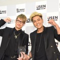 USEN大賞での三代目　J　Soul　Brothers／今市隆二、ELLY【写真：竹内みちまろ】