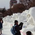 市民雪像