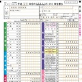 生成された申告書類のサンプル。フォーマットも税務署から送られてくる書式と同じにデザインされており、印刷すれば正式な申告書類として有効なものとなる