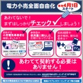 電力自由化「まずはしっかりチェック！」消費者庁パンフより