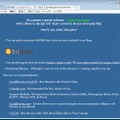 「Locky」が誘導するTor上のサイトでの表示例（トレンドマイクロ公式ブログより）