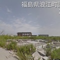 福島県浪江町請戸漁港（2014年）提供：Google