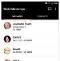 「Wickr Me」画面イメージ